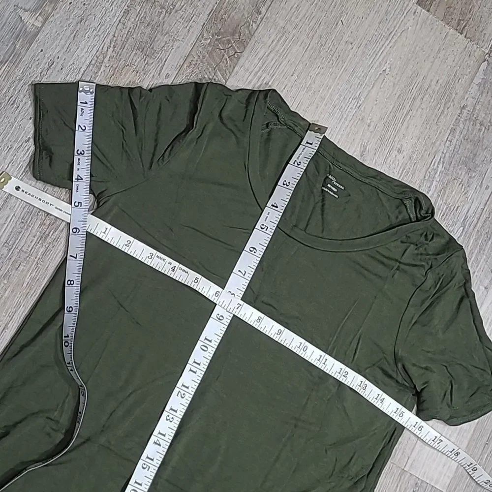 @danniejbdb 4 Daily Ritual Jersey Short Sleeve Shirts W/ S High-Low Tunic NWT - Picture 14 of 15